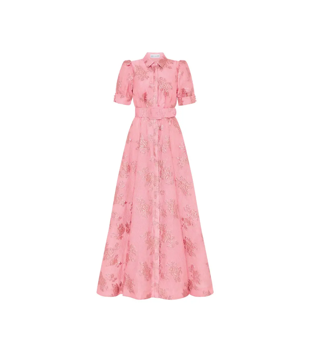 Rebecca Vallance Annette Button Gown Pink Size AU 8 for rent on The Volte - main image