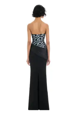 Eliya the Label Sidonia Gown Black Size M / AU 10 for rent on The Volte - image 3