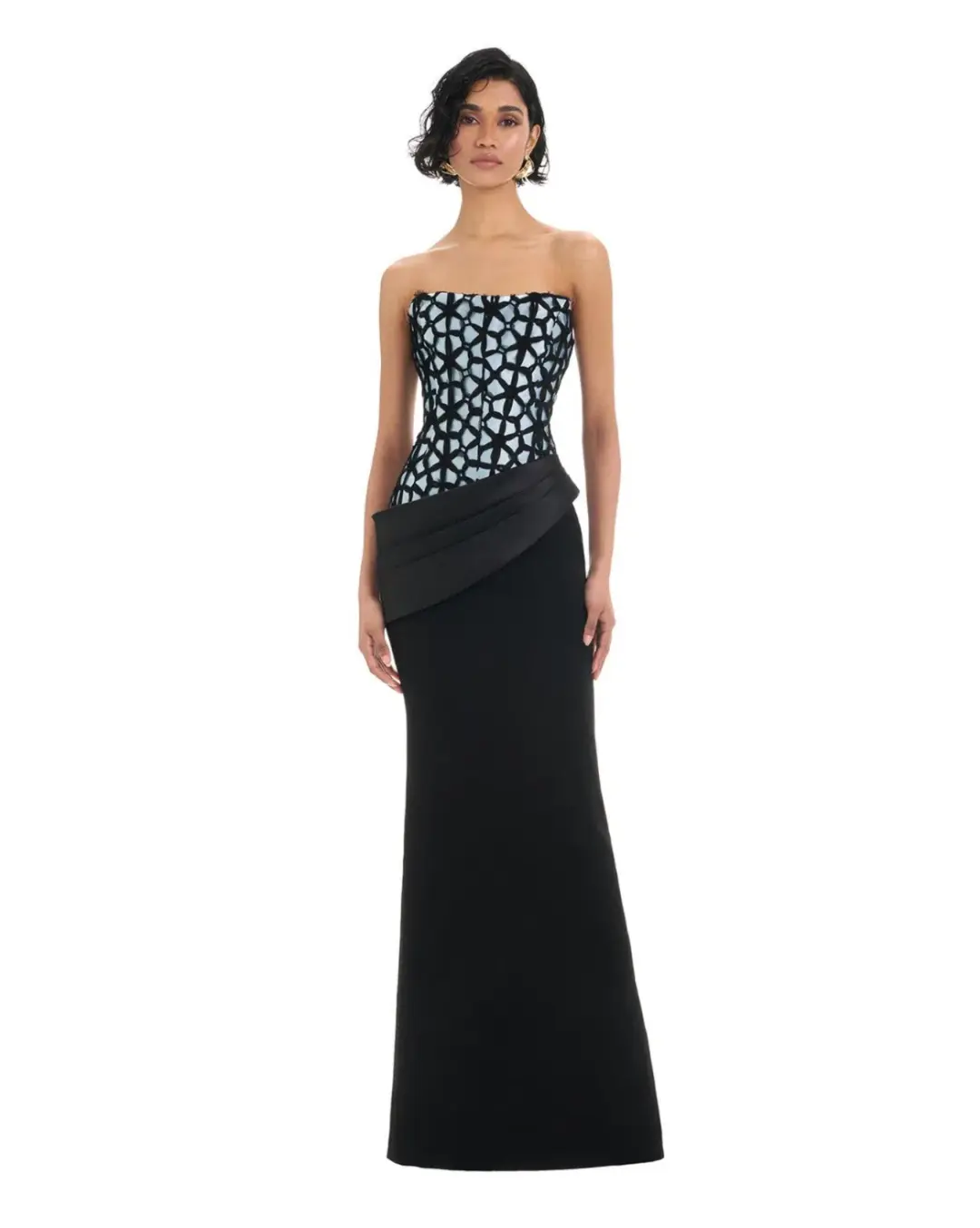Eliya the Label Sidonia Gown Black Size M / AU 10 for rent on The Volte - main image