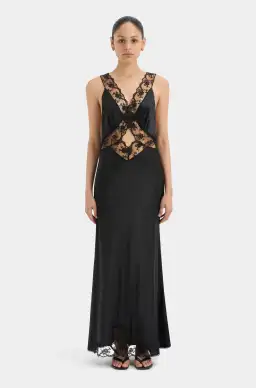SIR The Label - Aries Cut Out Gown Black Size 2 for rent on The Volte - image 1