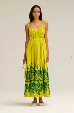 Scanlan Theodore Silk Nightingale Print Dress Size AU 10 for rent on The Volte - image 1