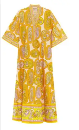 Alémais Diana Midi Yellow Size AU 16 for rent on The Volte - image 5