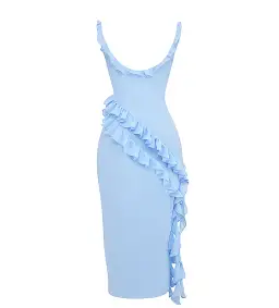 House of CB - Ariela Dress in Soft Blue Size Extra Small / AU Size 6 for rent on The Volte - image 1