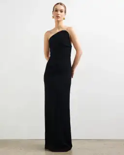 Solace London Eve Maxi Dress Black Size 6 for rent on The Volte - image 1
