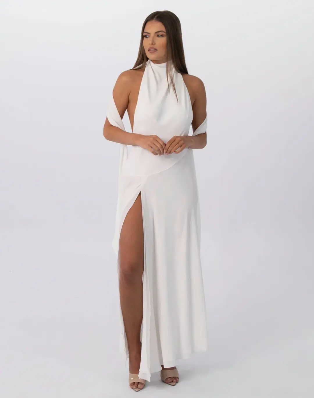 Mim and Bell Violet Dress White Size XS / AU 6 for rent on The Volte - main image