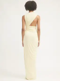 Tojha Sutton Maxi Dress Lemonade Size 8 for rent on The Volte - image 4