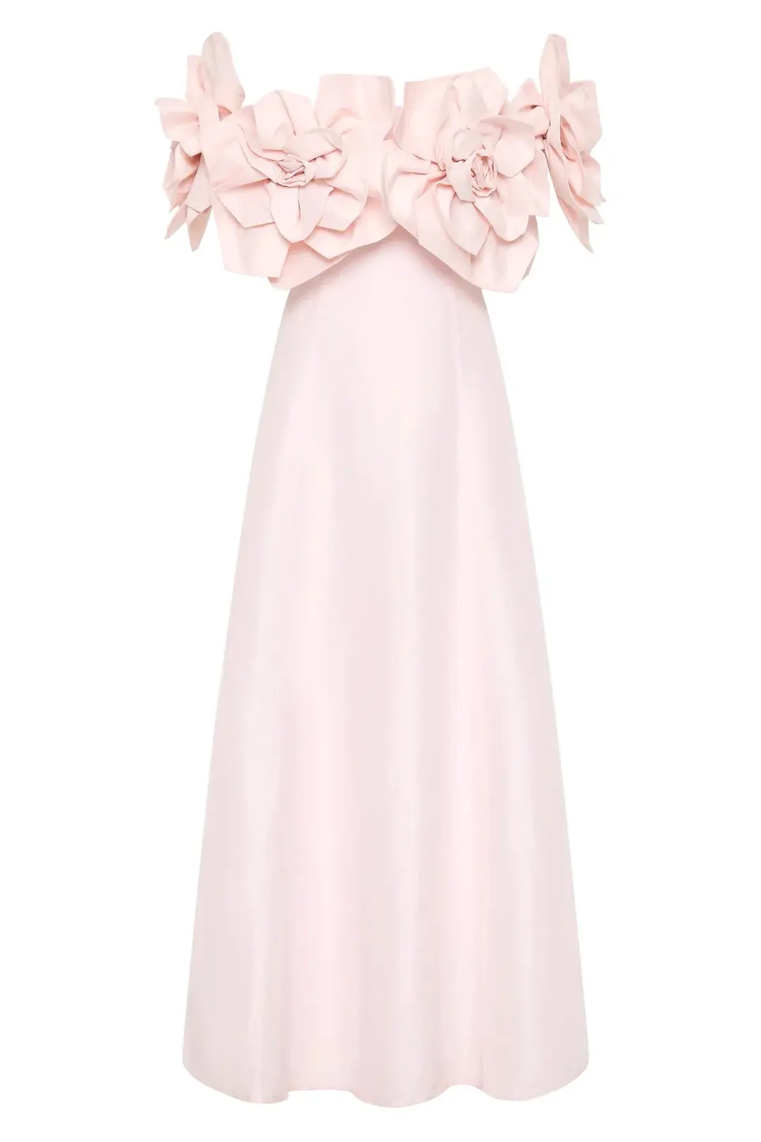 Aje Etta Midi Dress Pastel Pink Size 10 for rent on The Volte - main image