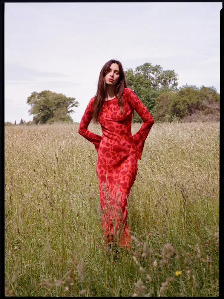 Realisation Par The Gia Dress in Havana Size S / AU 8 for rent on The Volte - main image