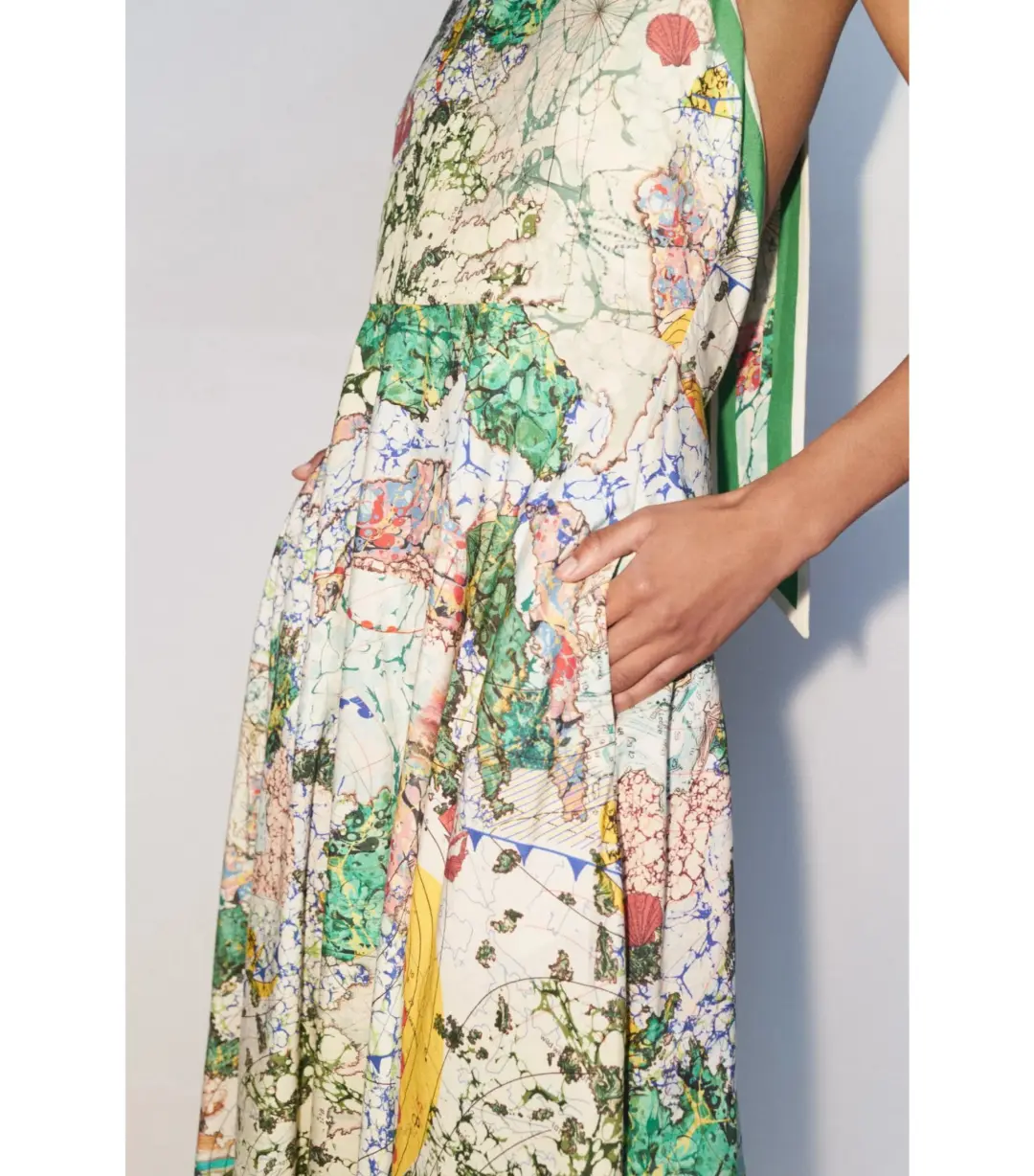 Alemais Odyssey Dress Print Size AU 10 for rent on The Volte - main image