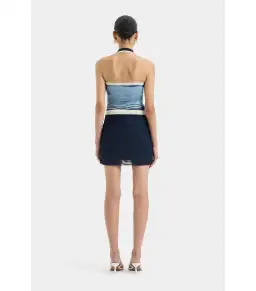 Sir the Label The Breeze Mini Dress Shoreline Stripe Size 2 / AU 10 for rent on The Volte - image 3
