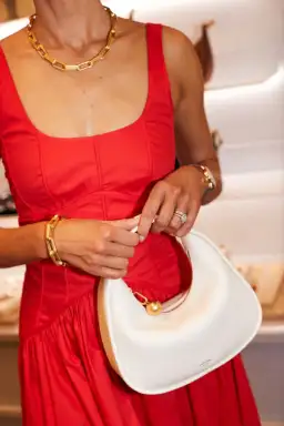 Oroton Tie Back Sundress Poppy Red Size AU 8 for rent on The Volte - image 7