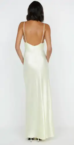 Bec and Bridge Moon Dance V Maxi Dress - Ice Yellow - Size 8 for rent on The Volte - image 2