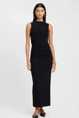 Kookai Serena Maxi Dress - Black - Size 10 for rent on The Volte - image 1