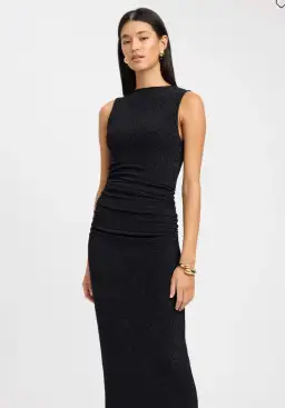 Kookai Serena Maxi Dress - Black - Size 10 for rent on The Volte - image 2