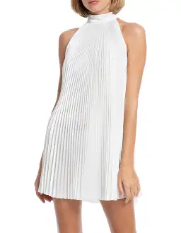 Lidee Amour Halter Neck Mini Dress White Size 10 for rent on The Volte - image 2