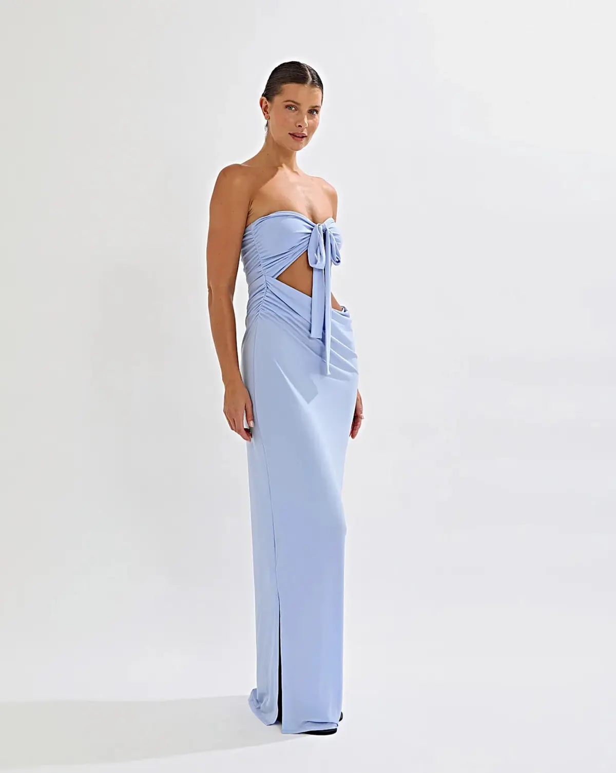 One Mile The Label Kylie Maxi Dress in Periwinkle Blue Size S / AU 8 - Image 2