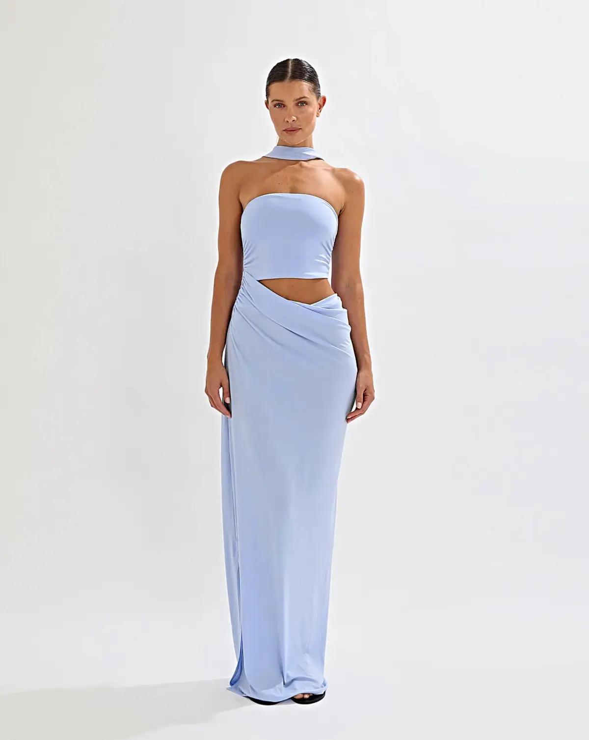 One Mile The Label Kylie Maxi Dress in Periwinkle Blue Size S / AU 8 - Image 1
