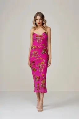 Rat & Boa KiKi Dress Pink Size 8 for rent on The Volte - image 1
