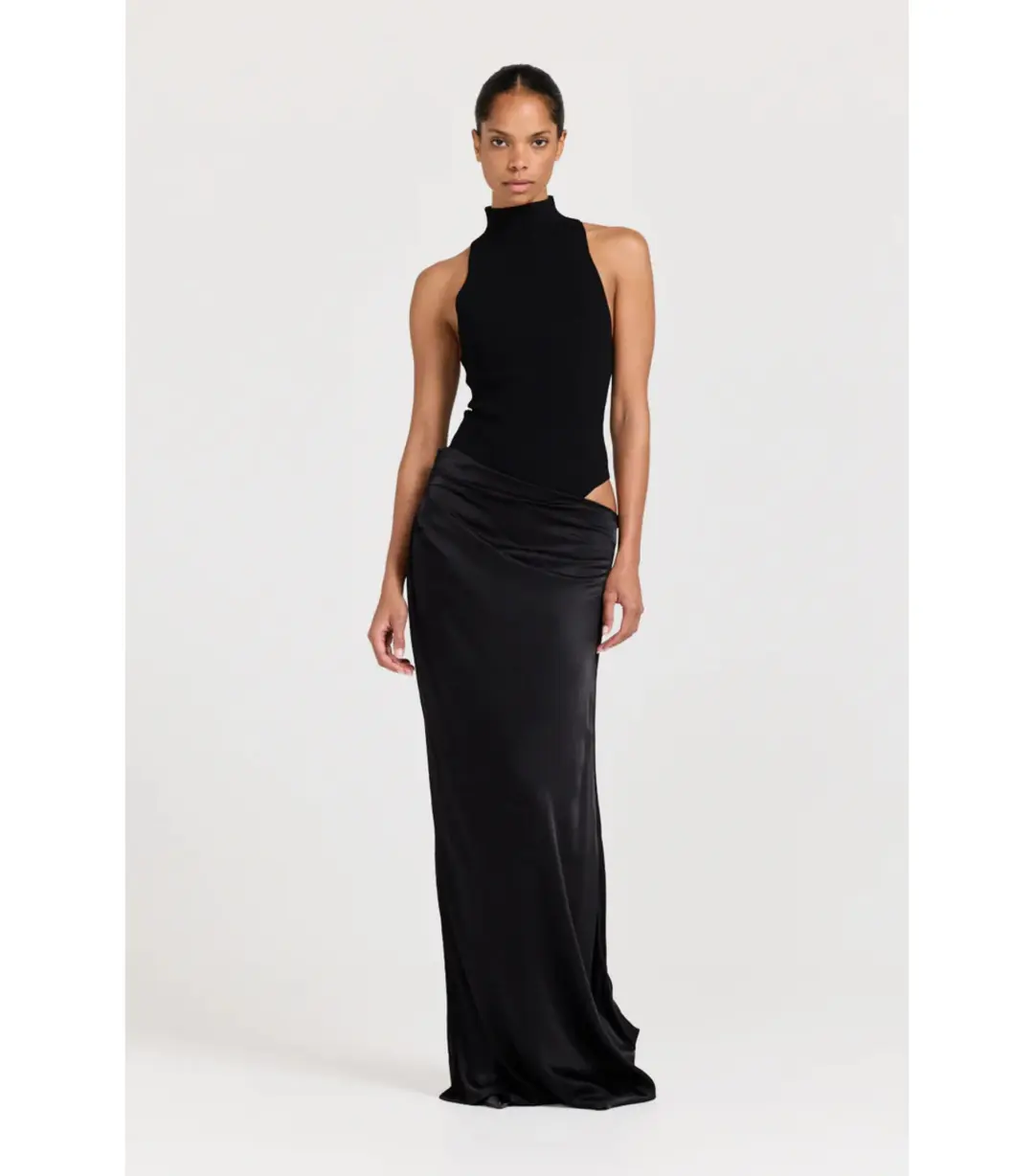 Henne Soraia Dress Black Size AU 6 for rent on The Volte - main image