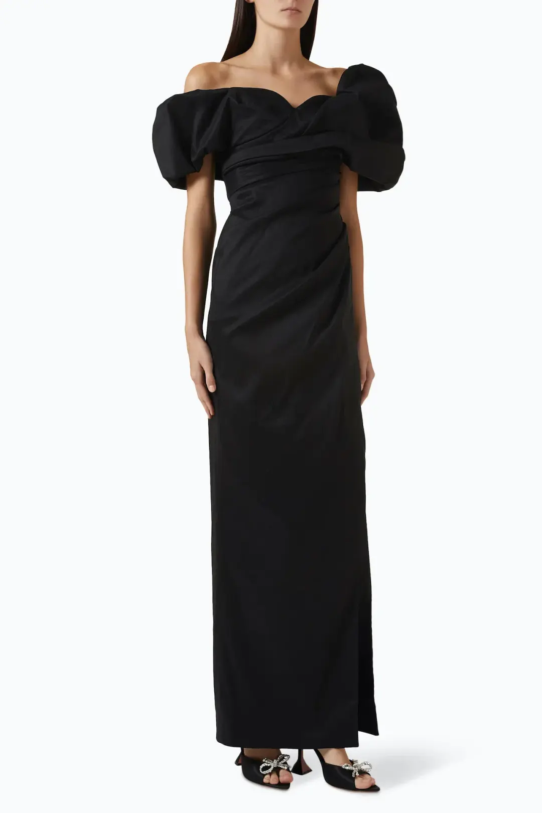 Rachel Gilbert Gia Gown in Black Size 2 / AU 10 for rent on The Volte - main image