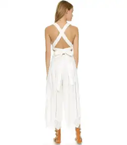 Zimmermann Empire Jumpsuit White Size 0 / AU 8 for rent on The Volte - image 4