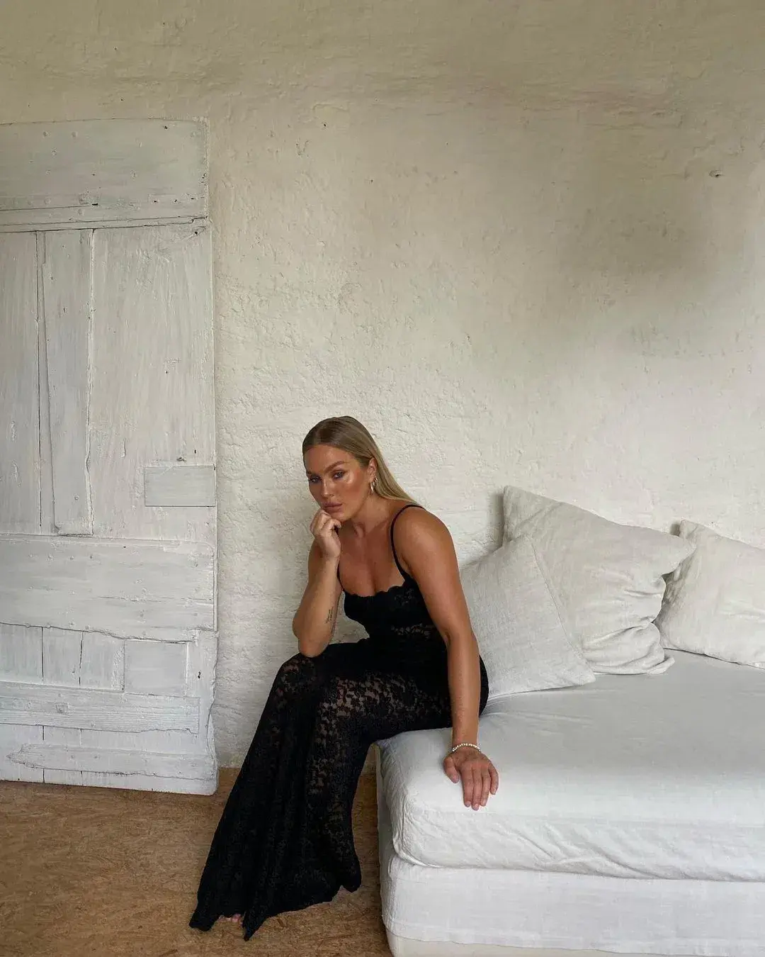 Arcina Ori Margot Gown Black Size S / AU 8 for rent on The Volte - main image