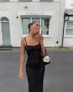 Arcina Ori Margot Gown Black Size S / AU 8 for rent on The Volte - image 2