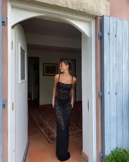 Arcina Ori Margot Gown Black Size S / AU 8 for rent on The Volte - image 1