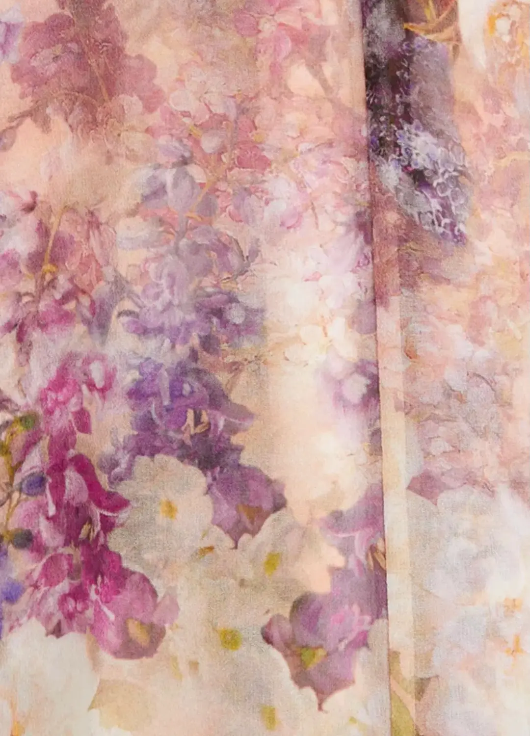 Zimmermann The Lyrical Gather Sleeve Midi in Dreamy Floral Size 0/Au 8 for rent on The Volte - main image