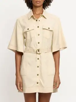 Kivari Gianna Dress Cream Size 12 for rent on The Volte - image 2