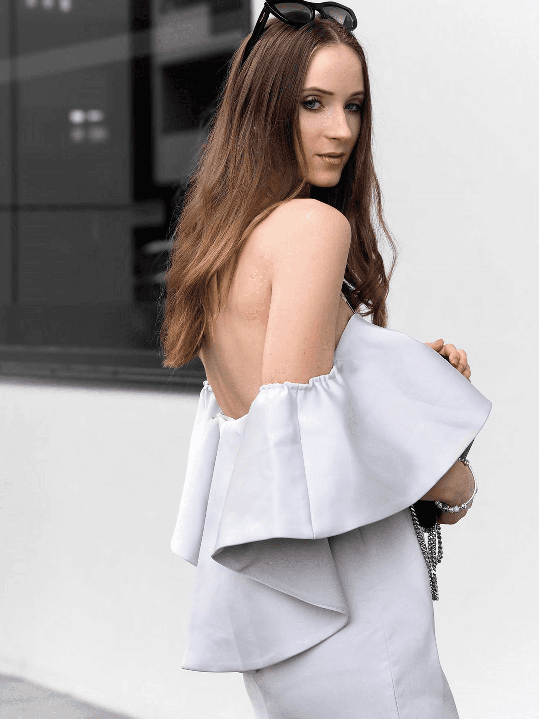 Talulah Without You Midi Dress Blue Size M for rent on The Volte - main image