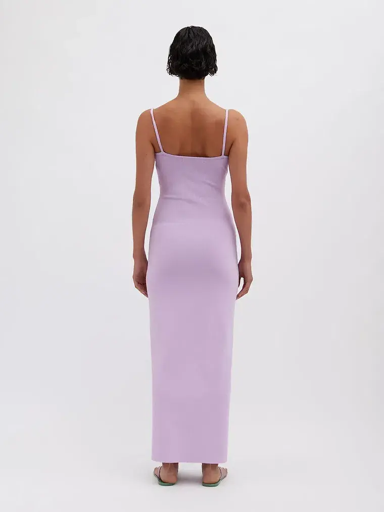 Christopher Esber Salacia Wire Column Dress Pink Size 8 for rent on The Volte - main image