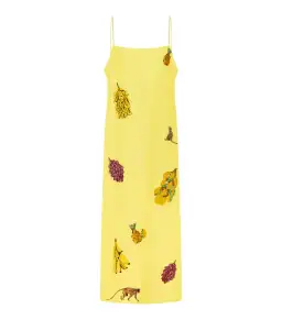 Alemais Diamond Dancer Midi Dress Yellow Size AU 10 for rent on The Volte - image 3