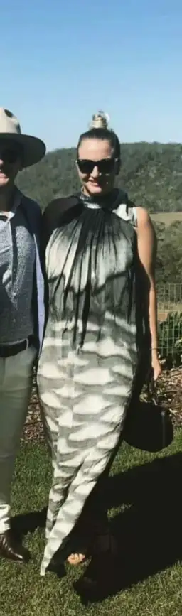 Camilla Halter Neck Gown One Size for rent on The Volte - image 6