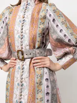 Zimmermann Luminous Mixed Ribbon Mini Dress Floral Size 0P/ AU 6 / US 2 for rent on The Volte - image 4