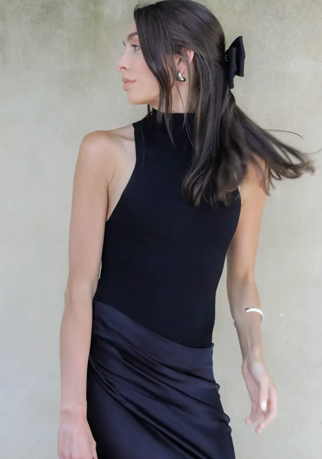 Henne Soraia Maxi Dress Black Size 10 for rent on The Volte - main image