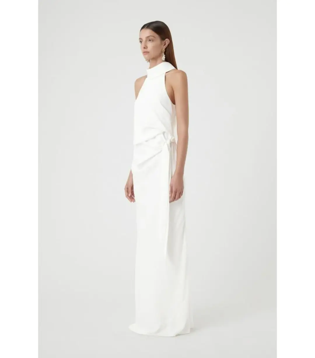 Camilla and Marc Foxglove Dress in White Size AU 12 for rent on The Volte - main image