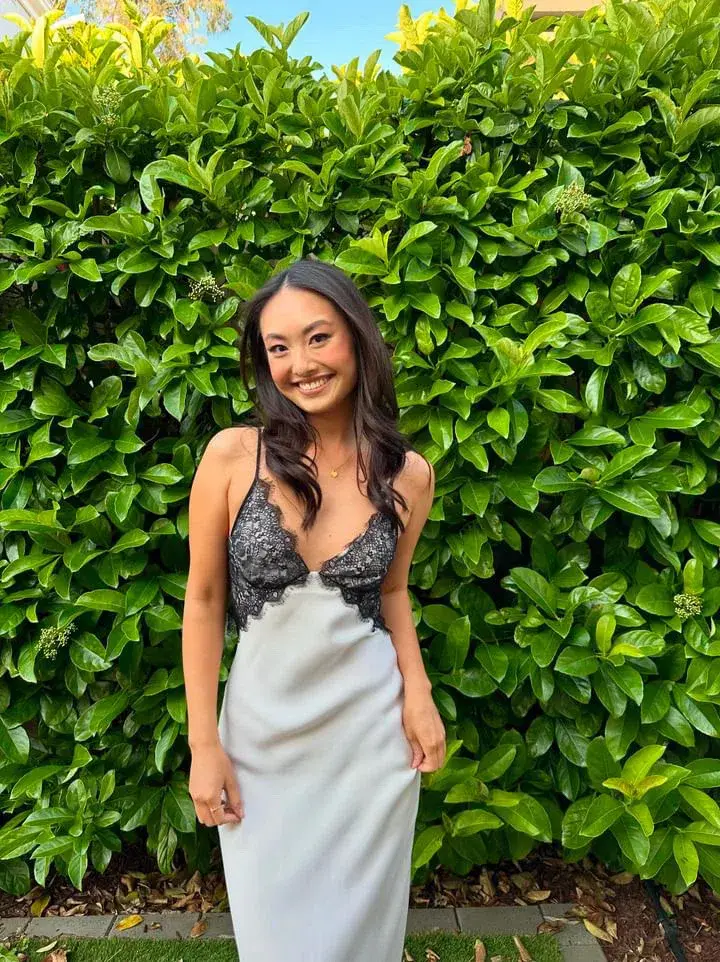 Bec & Bridge Emery Lace Maxi Dress Ivory/Black Size AU 6 for rent on The Volte - main image