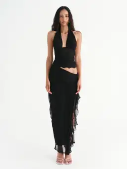 Benni Penelope Maxi Dress Black Size S / AU 8 for rent on The Volte - image 1