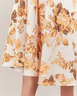 Amelius Saint Lucia Linen Maxi Dress size 6. for rent on The Volte - image 2