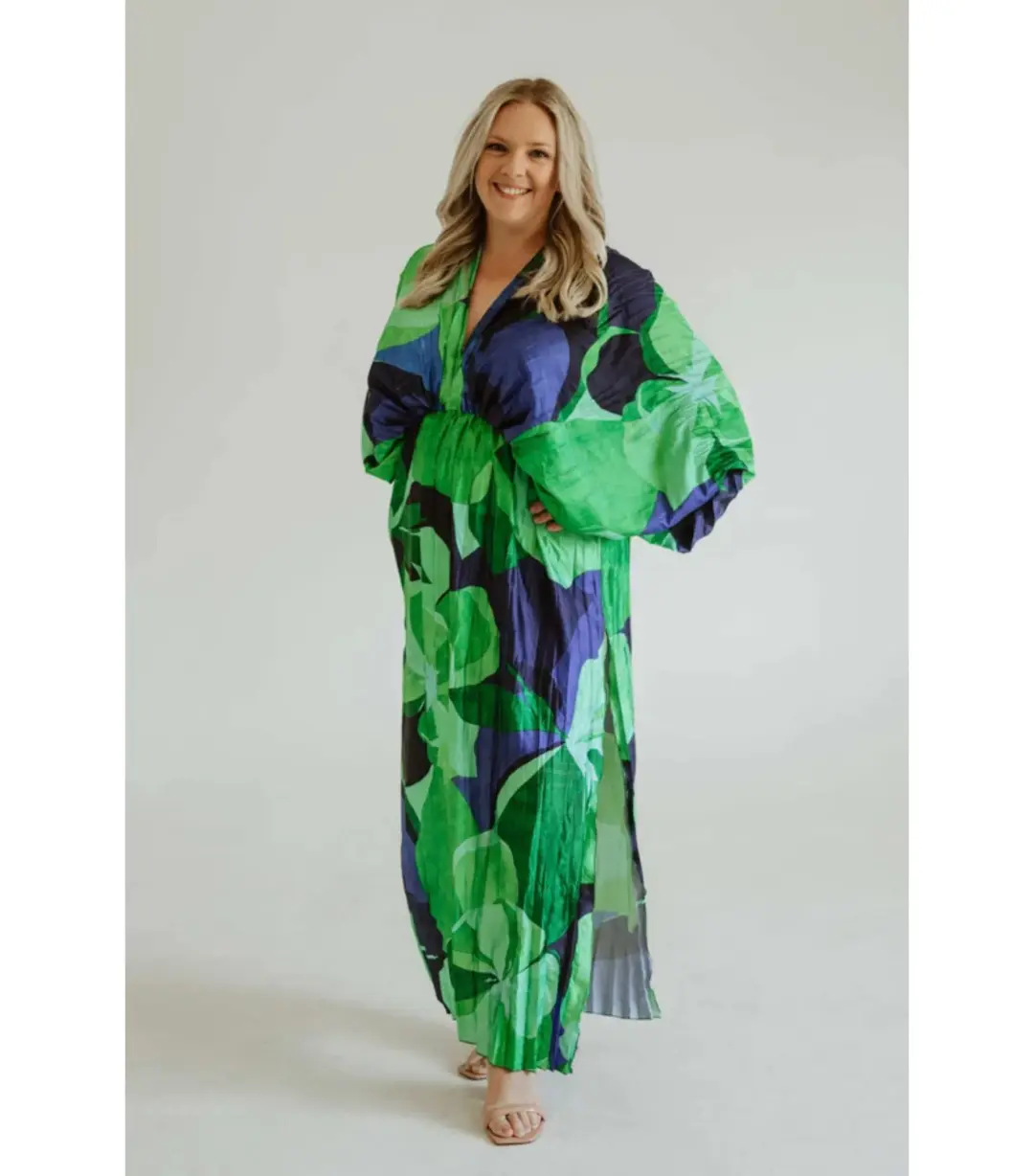 L’idée De Luxe Gown Capri Green Size AU 10 for rent on The Volte - main image