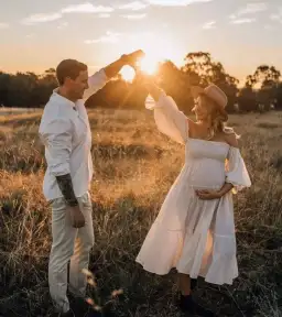 Bird & Kite Isabella Dress in Rose Milk Size XS / AU 8 for rent on The Volte - image 2