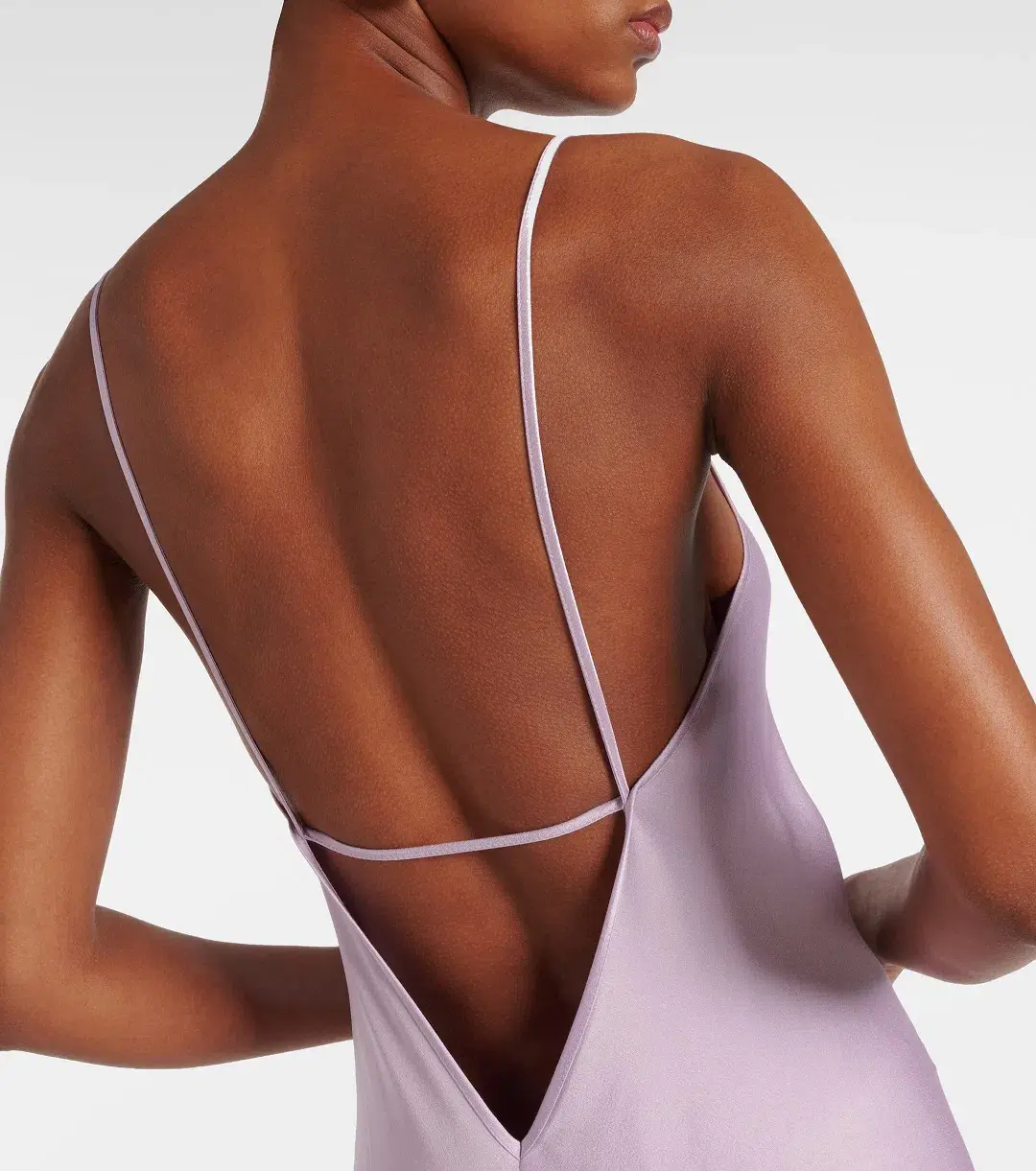 Victoria Beckham Satin Gown Petunia Size 10 for rent on The Volte - main image