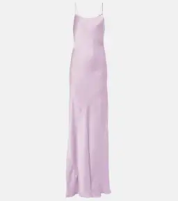 Victoria Beckham Satin Gown Petunia Size 10 for rent on The Volte - image 6