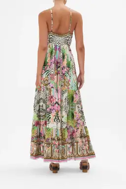 Camilla Dear Amore Mio Gathered Cut Out Dress Print Size L / AU 14 for rent on The Volte - image 3