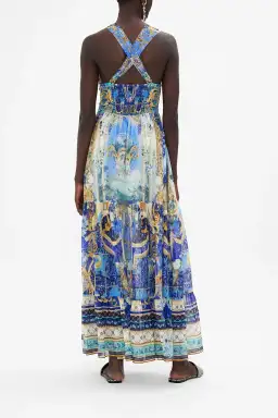 Camilla Views of Vesuvius T Back Gathered Panel Dress Size M / AU 12 for rent on The Volte - image 3