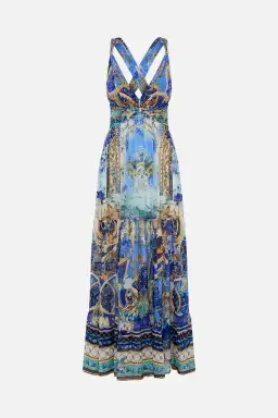 Camilla Views of Vesuvius T Back Gathered Panel Dress Size M / AU 12 for rent on The Volte - image 6