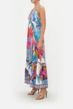 Camilla Flamenco Flamingo Tiered Dress with Hardware Size 14/L for rent on The Volte - image 5