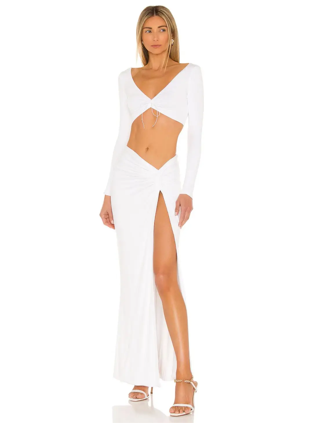 Natalie Rolt Clementine Set White Size 0 / AU 6 for rent on The Volte - main image