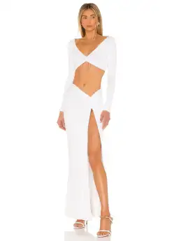 Natalie Rolt Clementine Set White Size 0 / AU 6 for rent on The Volte - image 2